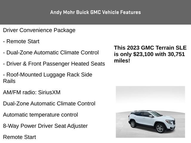 Used 2023 GMC Terrain SLE w/ Driver Convenience Package FWD image 8