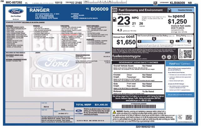 Used 2019 Ford Ranger XLT RWD image 15