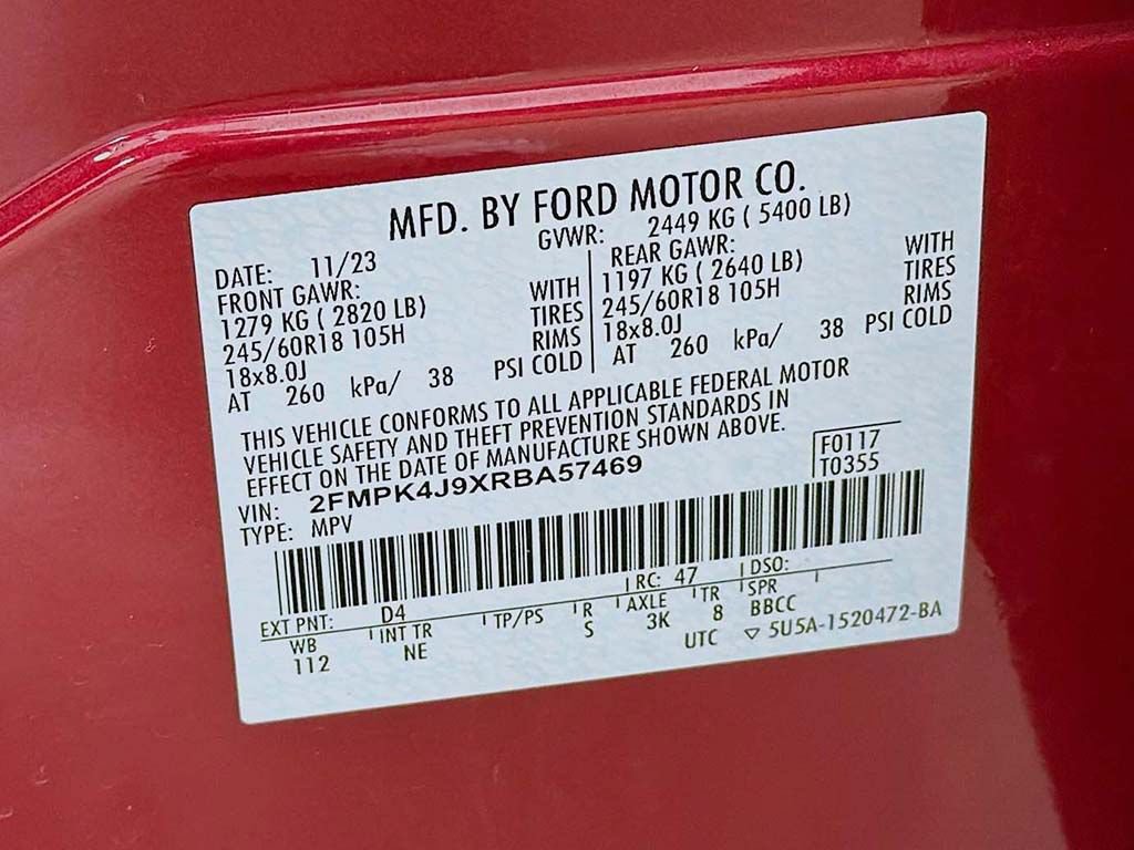 Used 2024 Ford Edge SEL w/ Sport Appearance Package AWD/4WD image 37