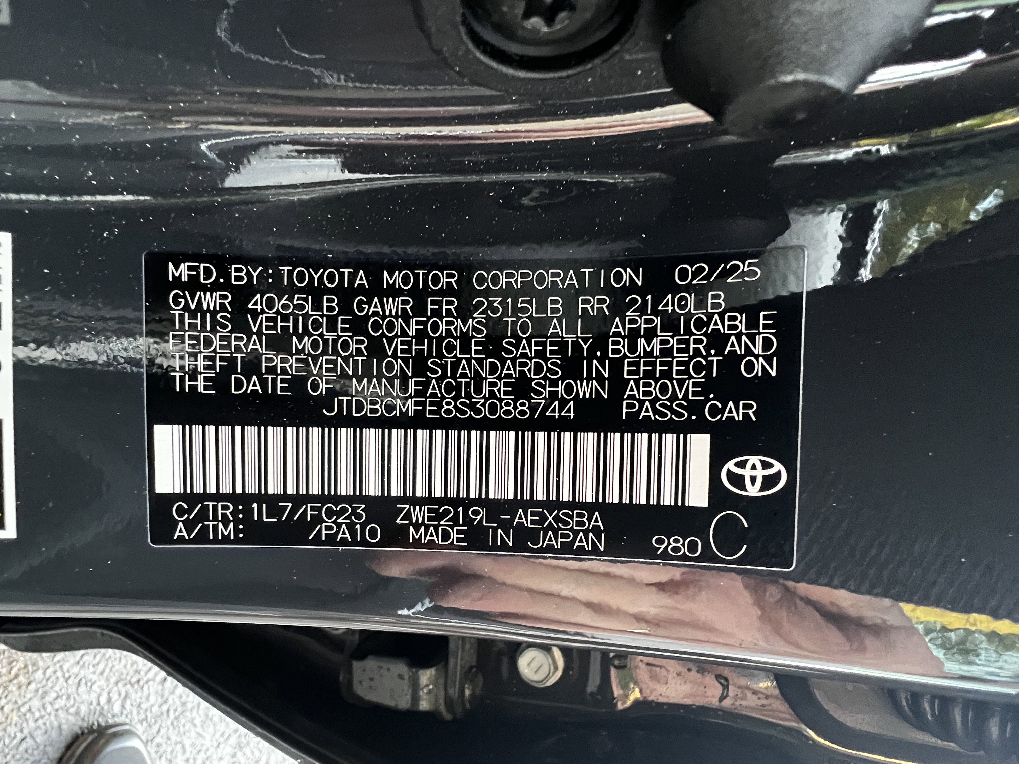 Used 2025 Toyota Corolla SE FWD image 50