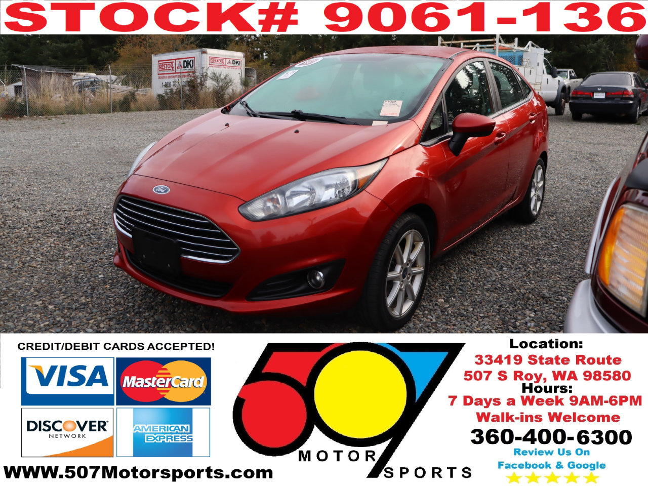 Used 2019 Ford Fiesta SE w/ Equipment Group 201A