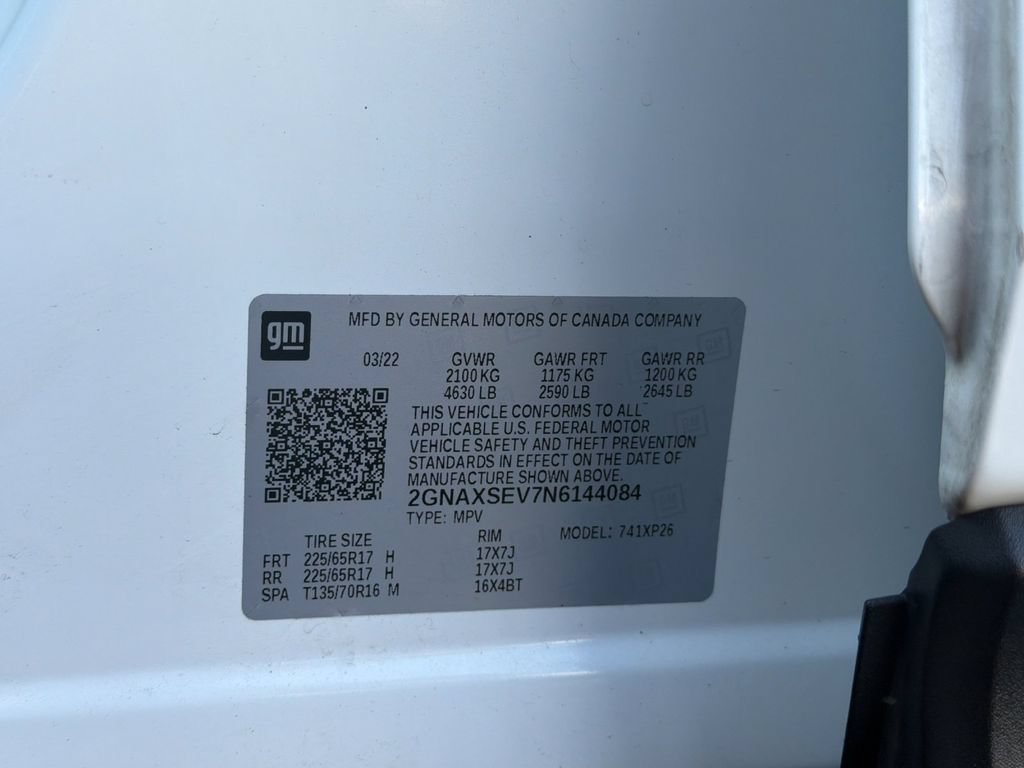 Used 2022 Chevrolet Equinox LS w/ LPO, Floor Liner Package AWD/4WD image 27