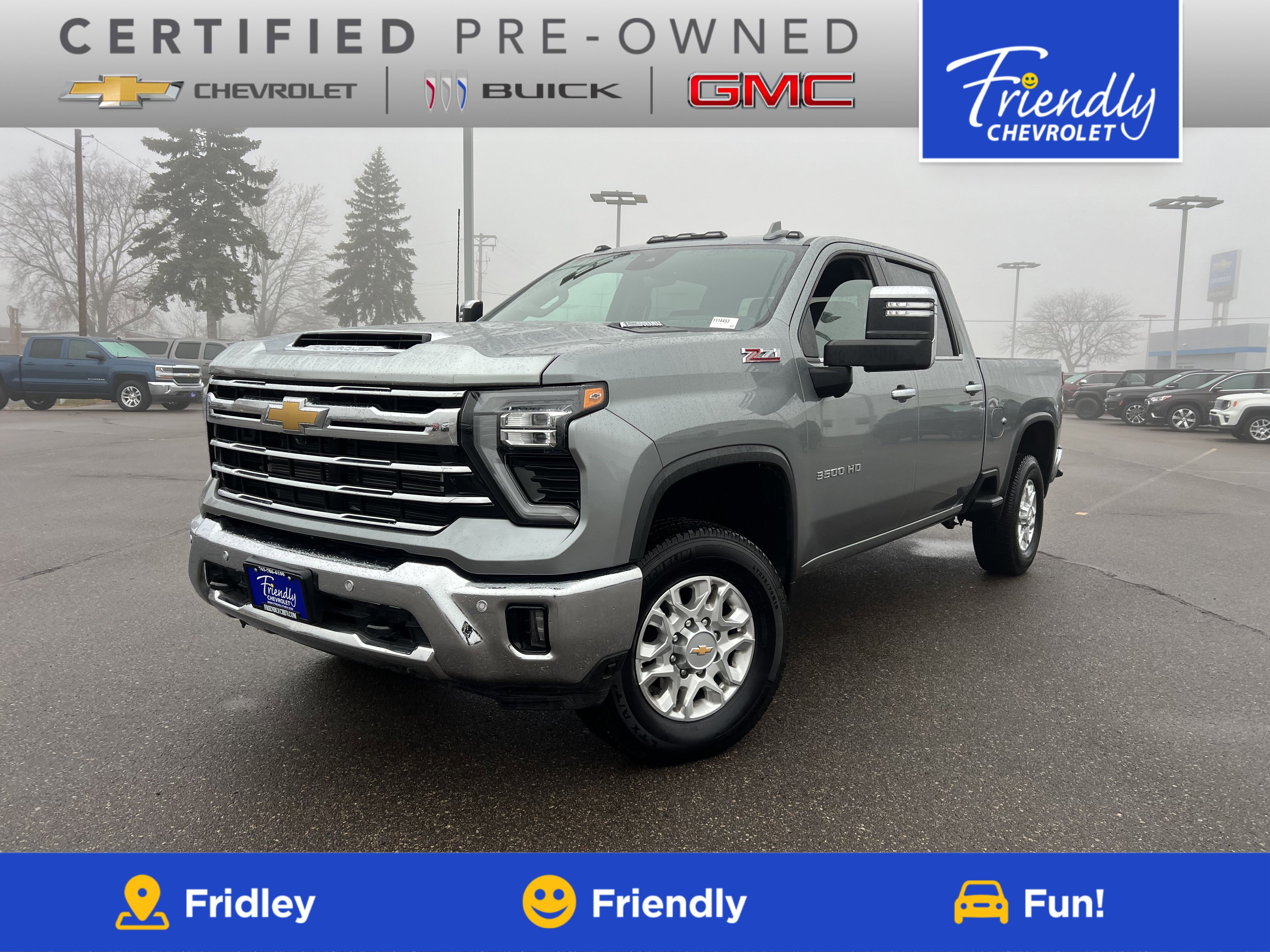 Certified 2024 Chevrolet Silverado 3500 LTZ w/ LTZ Convenience Package