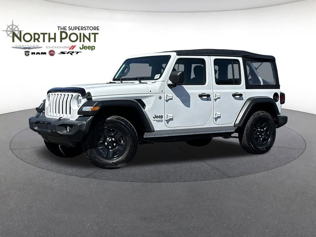 Certified 2020 Jeep Wrangler Unlimited Sport AWD/4WD image 1