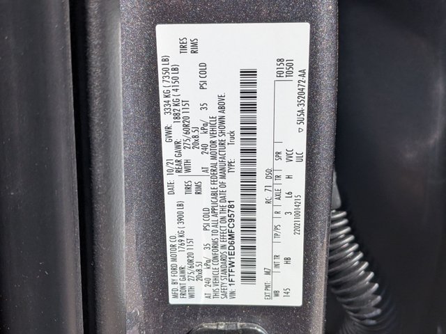 Used 2021 Ford F150 Lariat AWD/4WD image 18