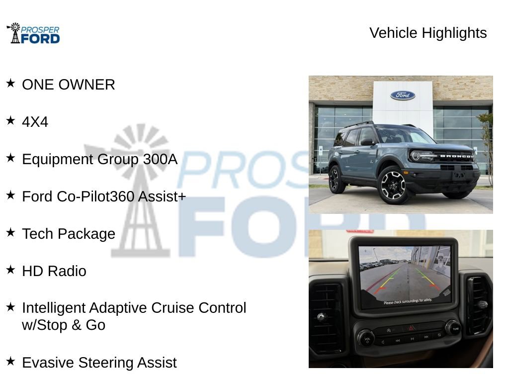 Used 2023 Ford Bronco Sport Outer Banks w/ Tech Package image 5
