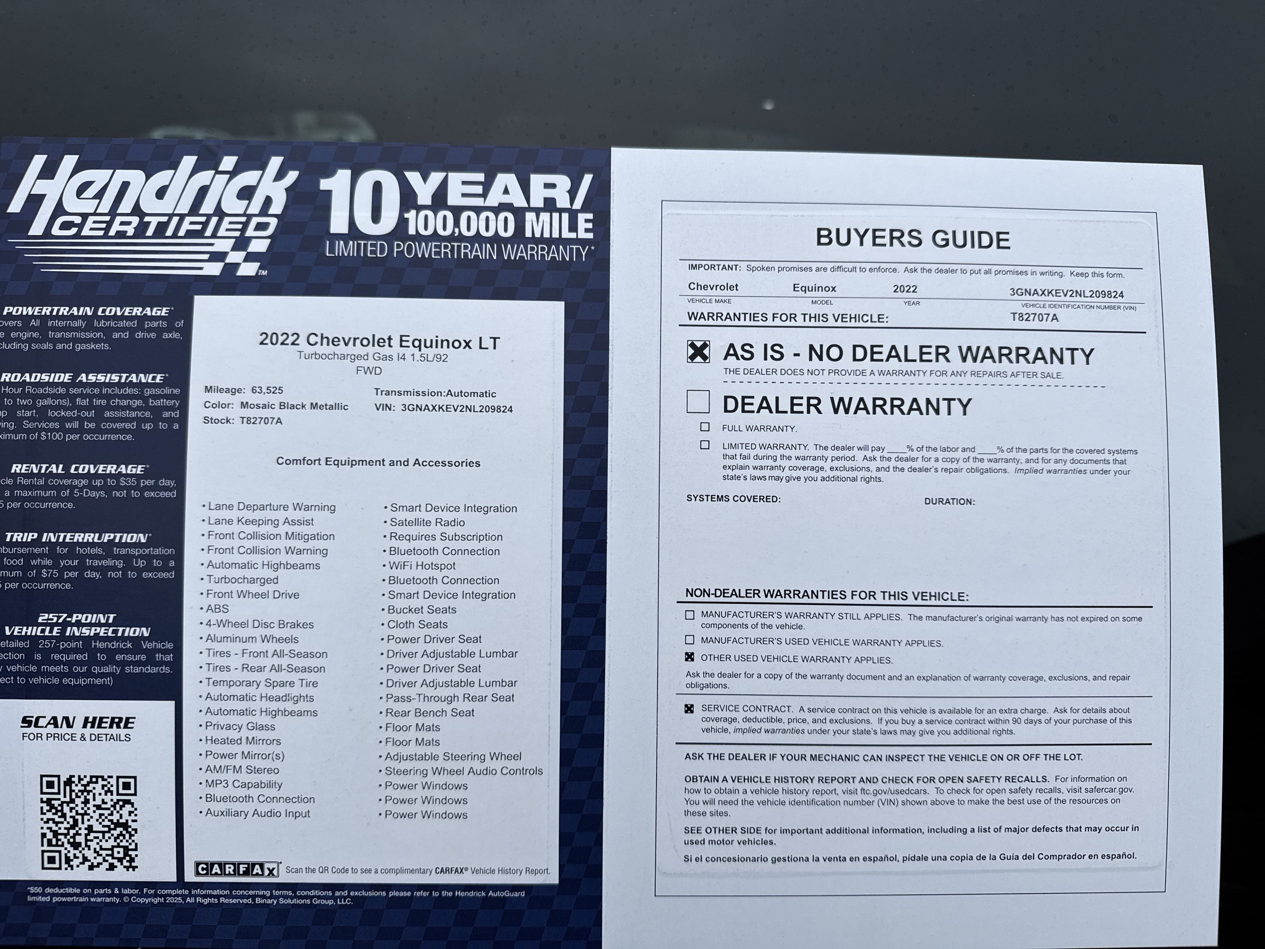 Used 2022 Chevrolet Equinox LT image 35