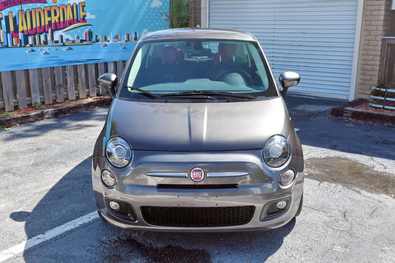 Used 2017 FIAT 500 Pop w/ Sport Appearance Package FWD image 2