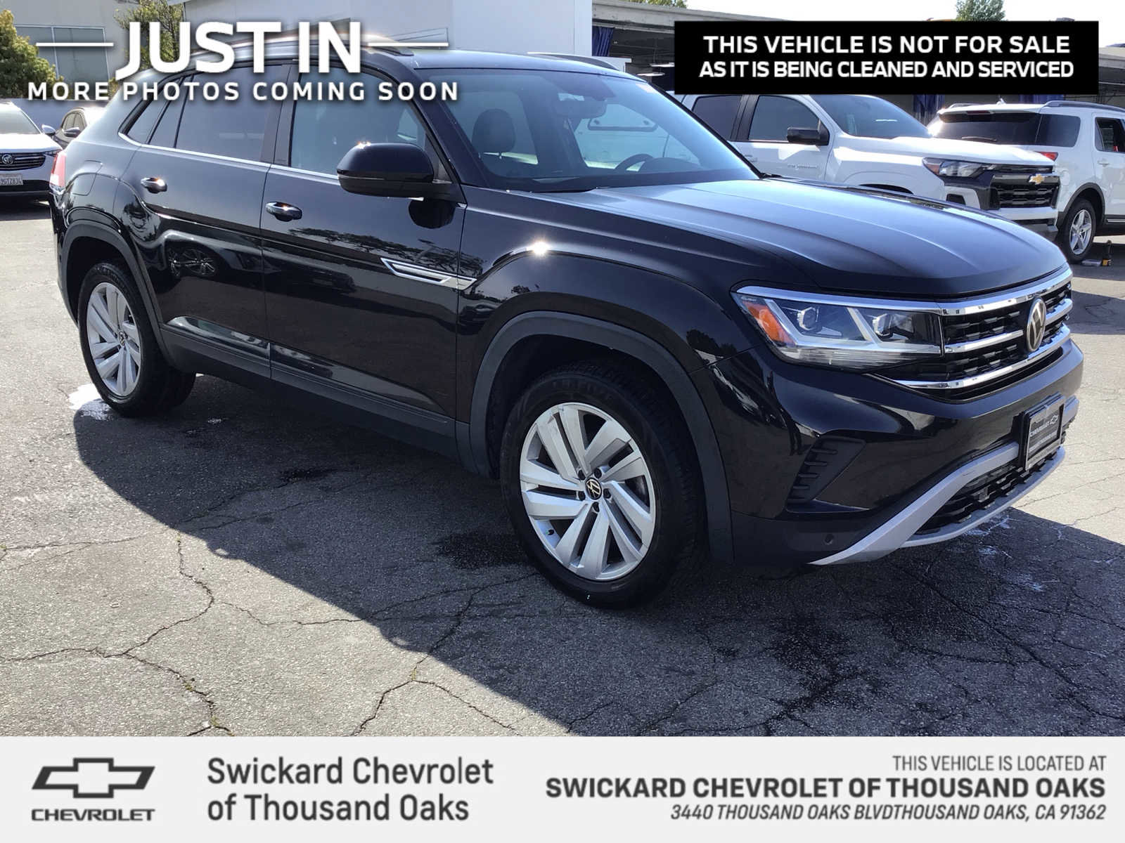 Used 2021 Volkswagen Atlas Cross Sport SE w/ Panoramic Sunroof Package image 1