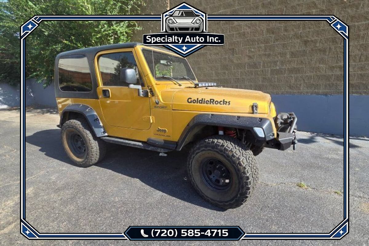 Used 2003 Jeep Wrangler Sport AWD/4WD image 1
