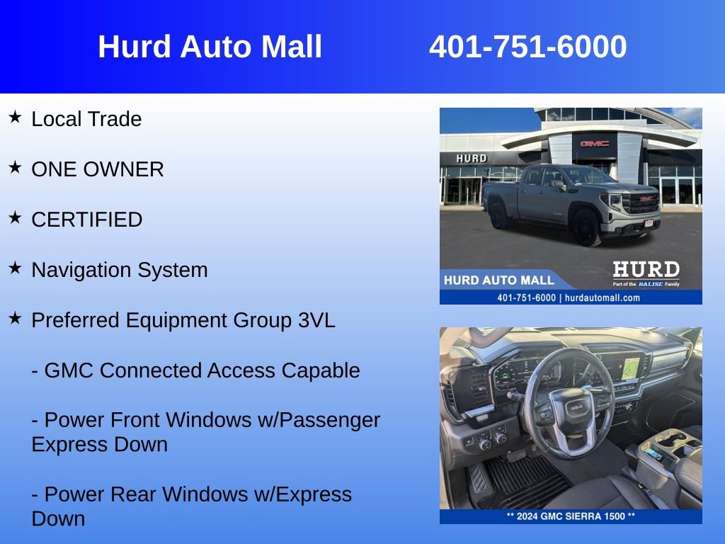 Certified 2024 GMC Sierra 1500 Elevation image 6