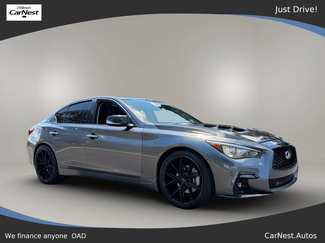 Used 2019 INFINITI Q50 Luxe RWD image 1
