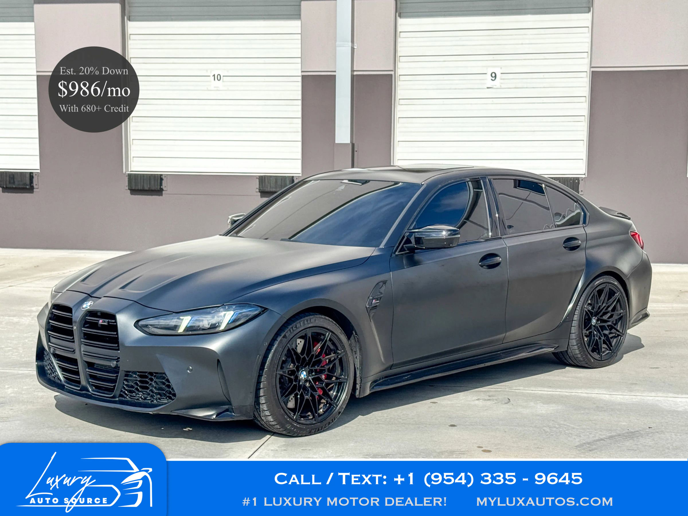 Used 2025 BMW M3 Competition w/ Executive Package image 1