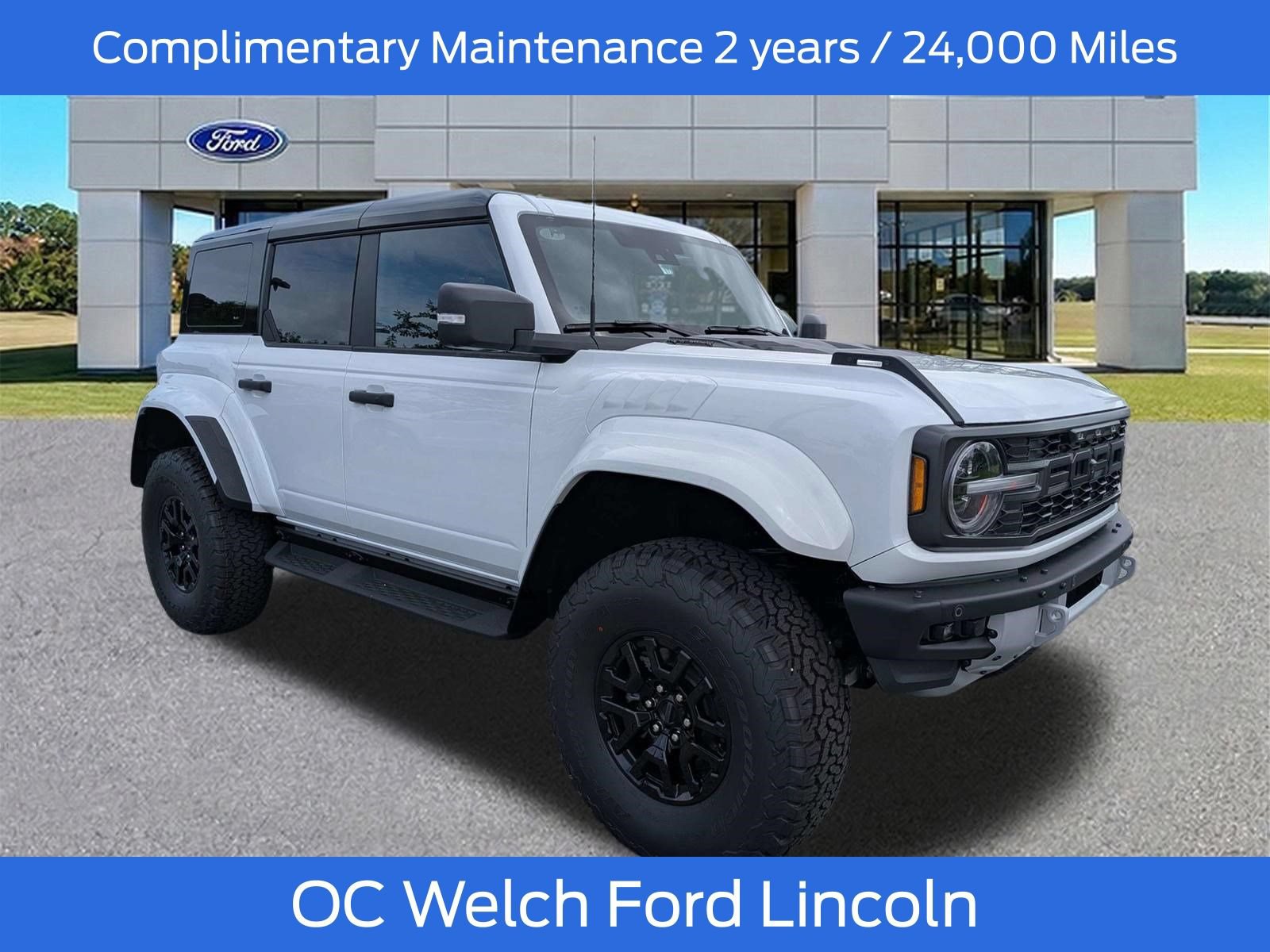 New 2026 Ford Bronco Raptor