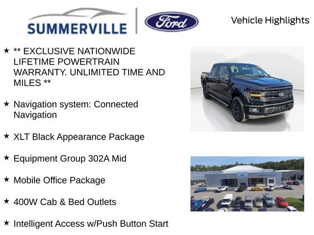 Used 2024 Ford F150 XLT w/ Equipment Group 302A MID video 2