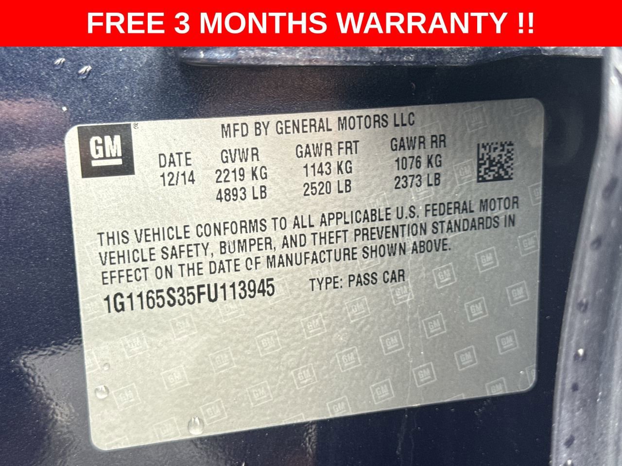 Used 2015 Chevrolet Impala LTZ FWD image 24