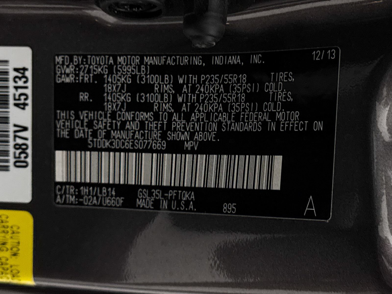 Used 2014 Toyota Sienna XLE w/ XLE Premium Package AWD/4WD image 37