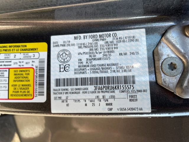Used 2019 Ford Fusion Titanium FWD image 28