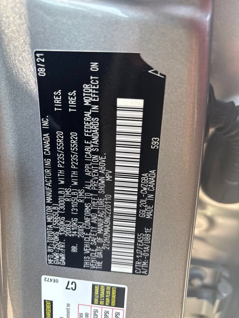 Certified 2022 Lexus RX 350 FWD w/ Premium Package image 22