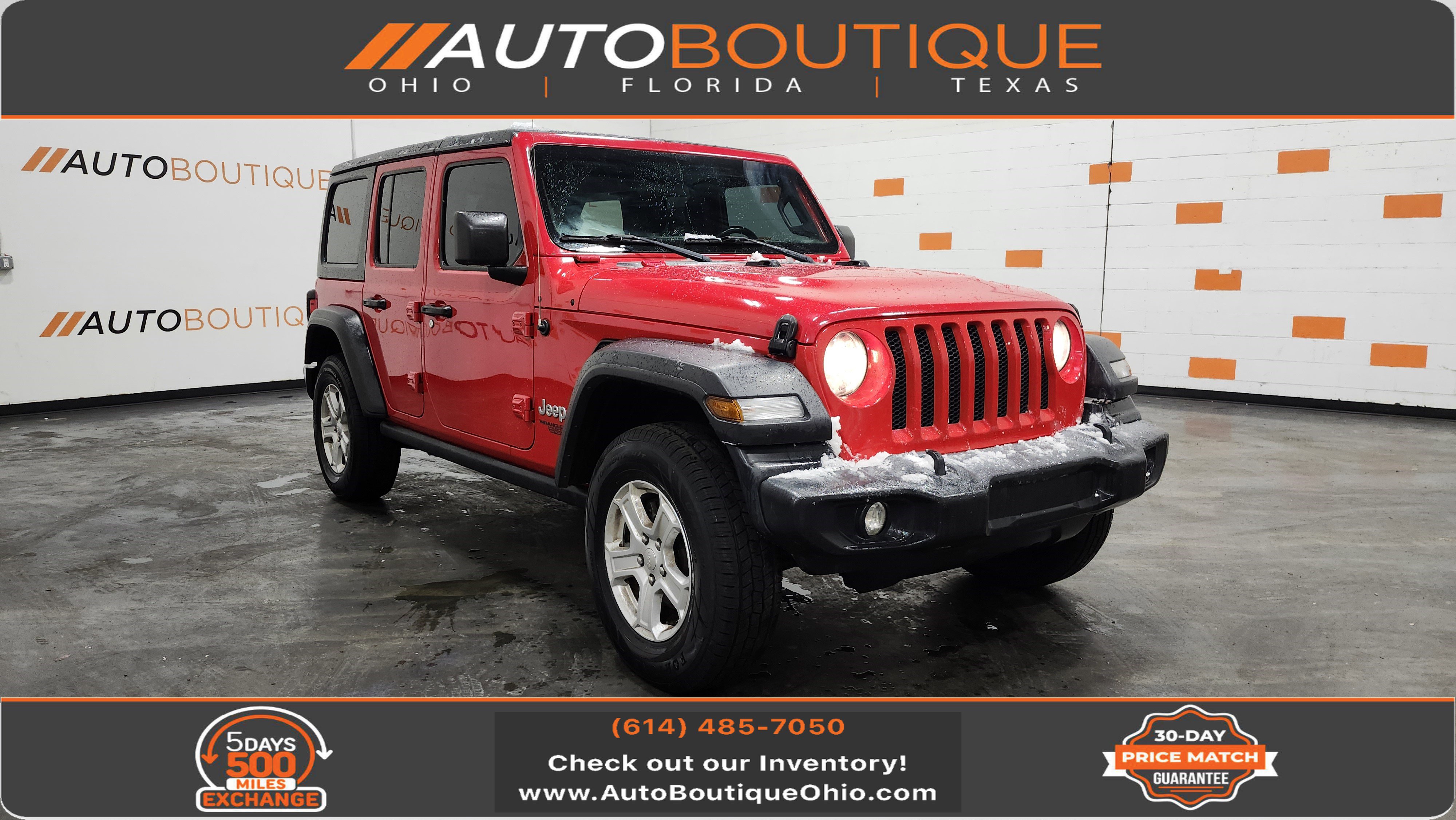 Used 2020 Jeep Wrangler Unlimited Sport S