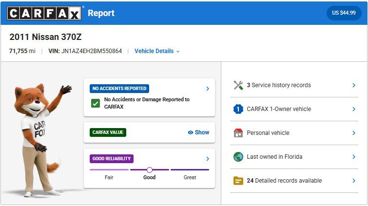 Used 2011 Nissan 370Z BASE w/ Aerodynamics Pkg image 12