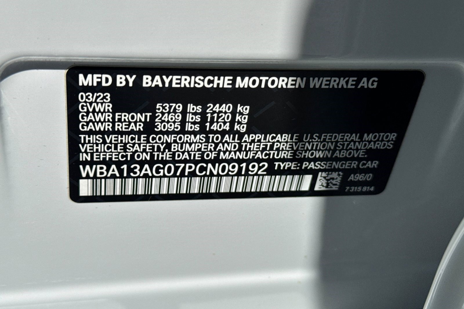 Used 2023 BMW 530e w/ Premium Package RWD image 41