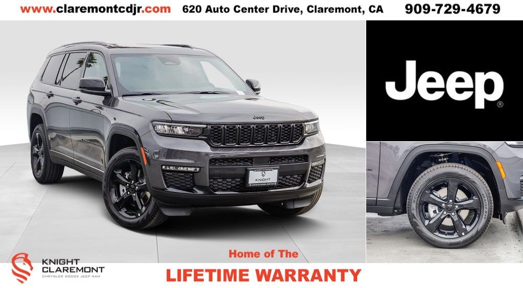 New 2025 Jeep Grand Cherokee L Limited w/ Black Appearance Package