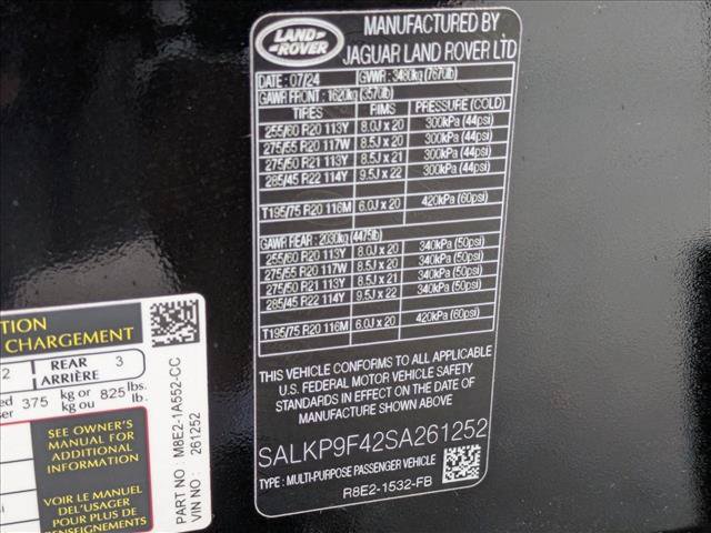 Certified 2025 Land Rover Range Rover SE AWD/4WD image 26