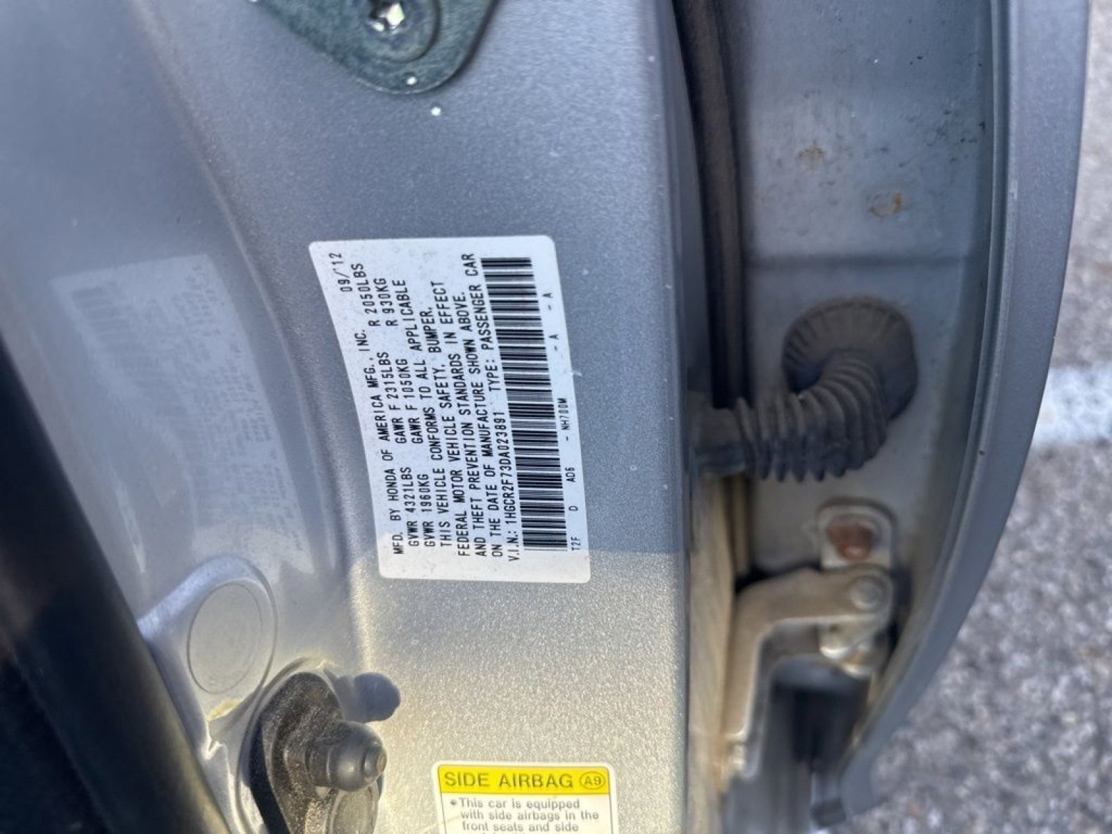 Used 2013 Honda Accord EX image 13