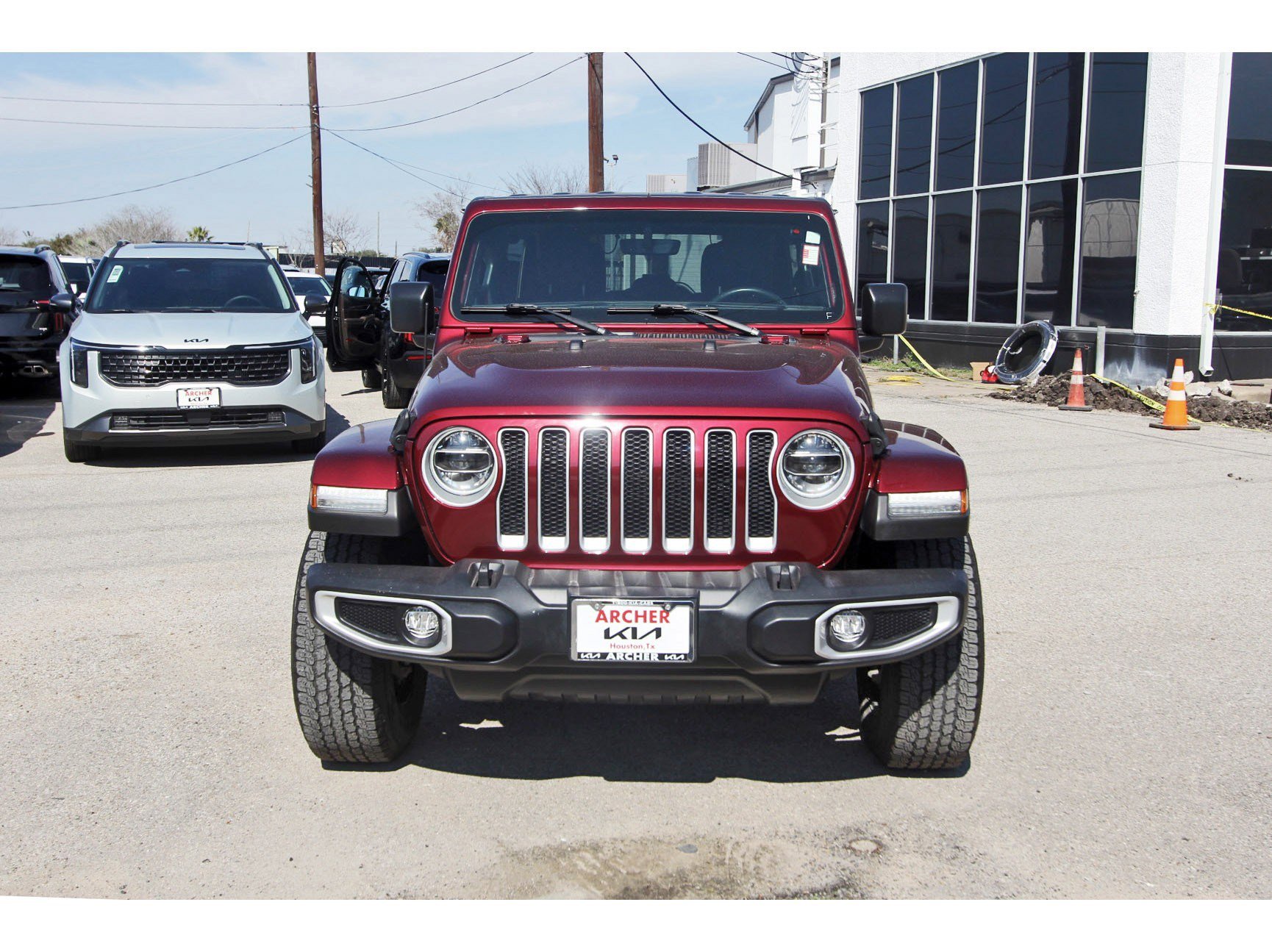 Used 2022 Jeep Wrangler Unlimited Sahara w/ LED Lighting Group image 2