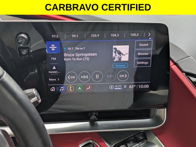 Certified 2021 Chevrolet Corvette Stingray Preferred Conv w/ Z51 Performance Package RWD image 18