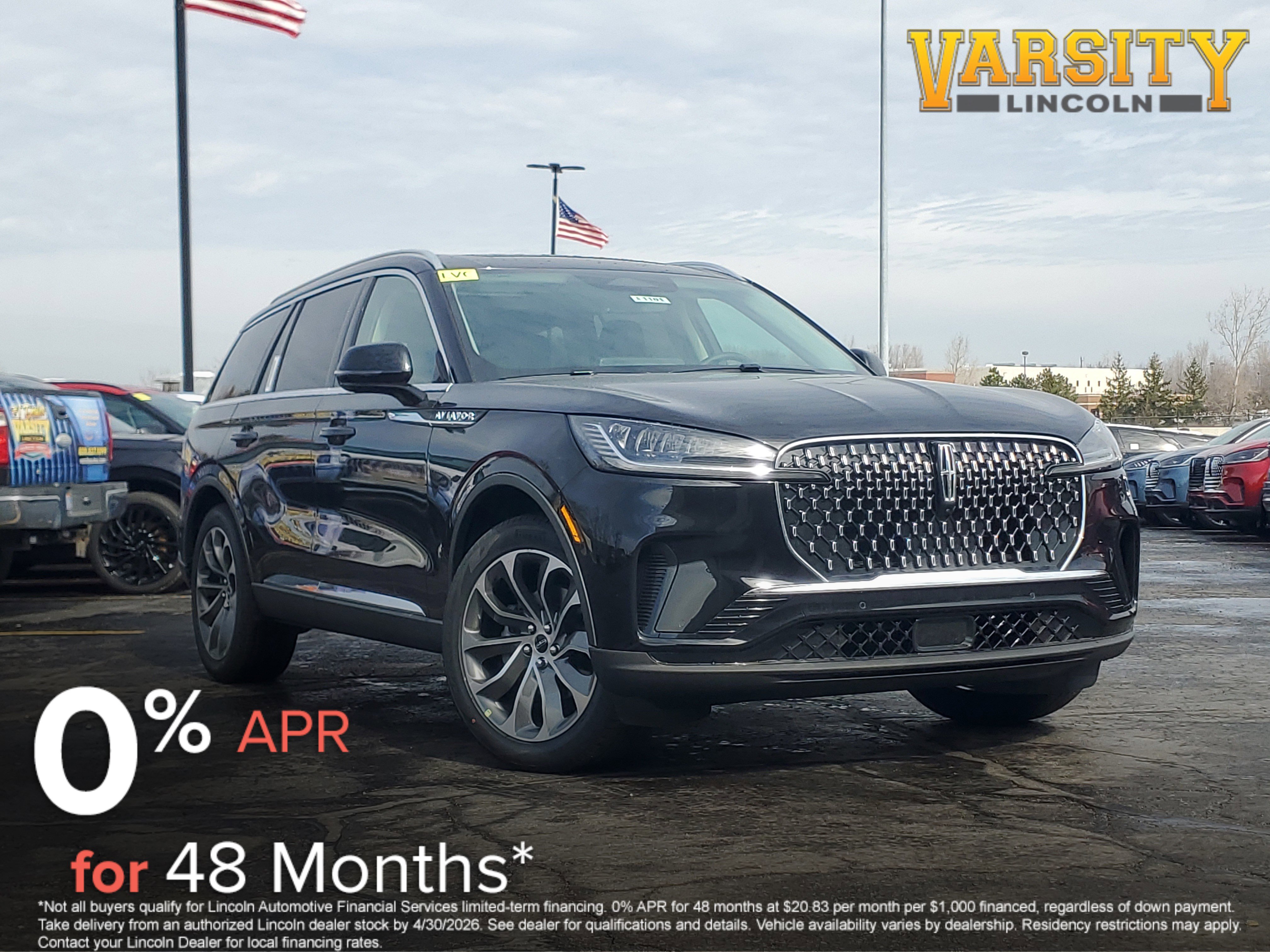 New 2026 Lincoln Aviator AWD