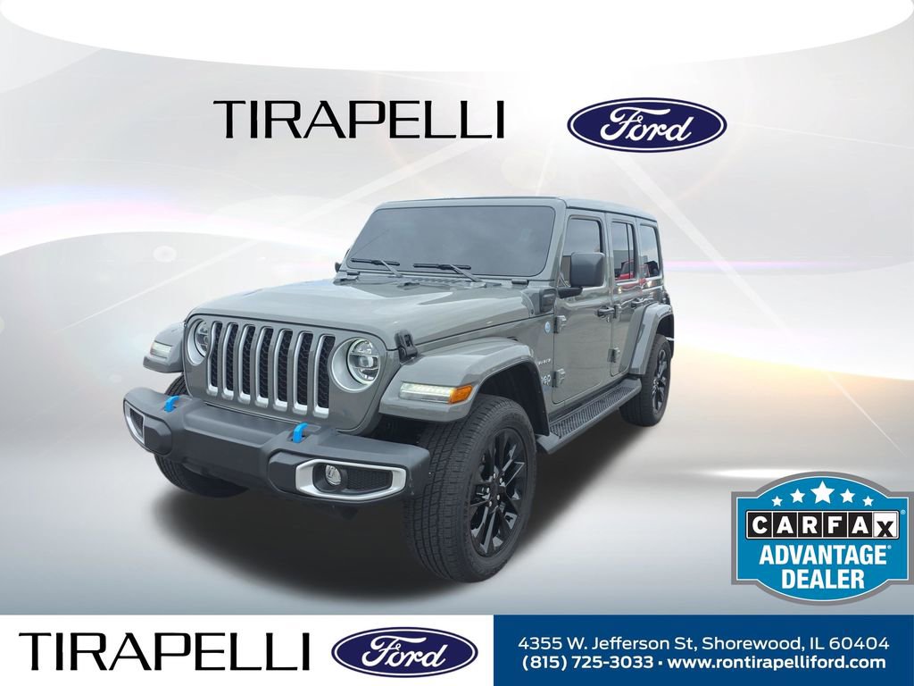 Used 2022 Jeep Wrangler Unlimited Sahara w/ Cold Weather Group AWD/4WD 360° Tour