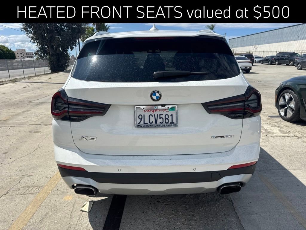 Certified 2024 BMW X3 sDrive30i w/ Convenience Package RWD image 5