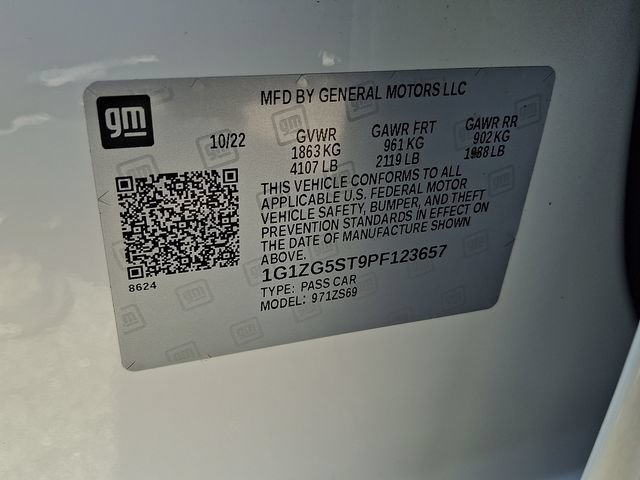 Used 2023 Chevrolet Malibu RS w/ Driver Confidence Package FWD image 27