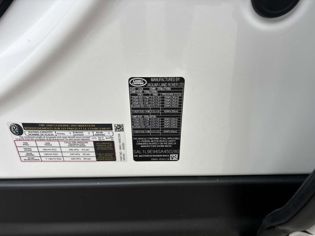 New 2025 Land Rover Range Rover Sport Dynamic SE image 25