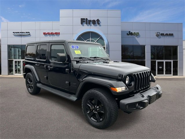 Used 2021 Jeep Wrangler Unlimited Sahara image 1