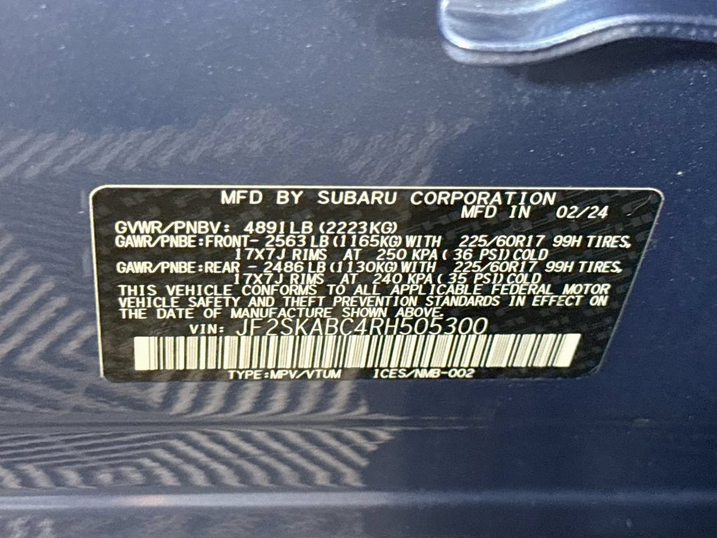 Certified 2024 Subaru Forester AWD/4WD image 34