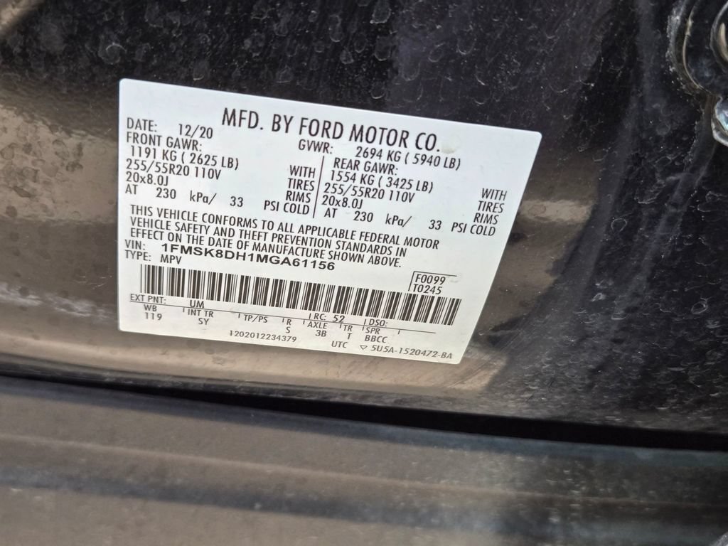 Used 2021 Ford Explorer XLT w/ Equipment Group 202A AWD/4WD image 23