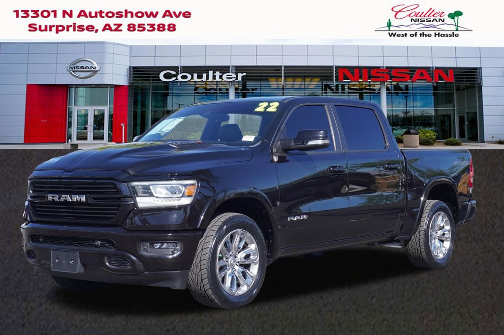 Used 2022 RAM 1500 Laramie w/ Sport Appearance Package