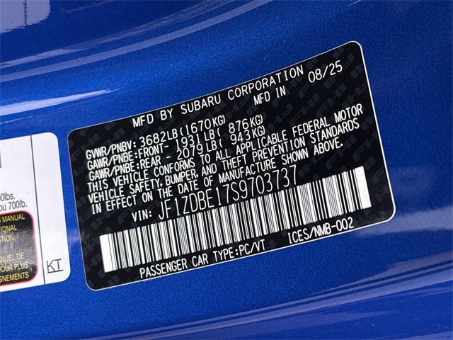 New 2025 Subaru BRZ Limited image 30