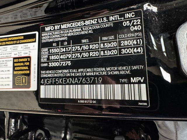 Certified 2022 Mercedes-Benz GLS 450 4MATIC image 31