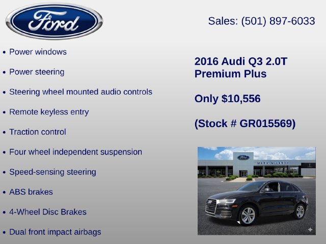 Used 2016 Audi Q3 2.0T Premium Plus FWD image 12