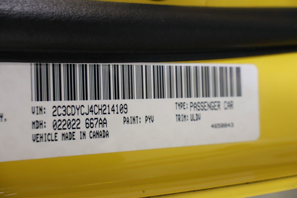 Used 2012 Dodge Challenger SRT8 Yellow Jacket w/ Premium Sound Group image 33