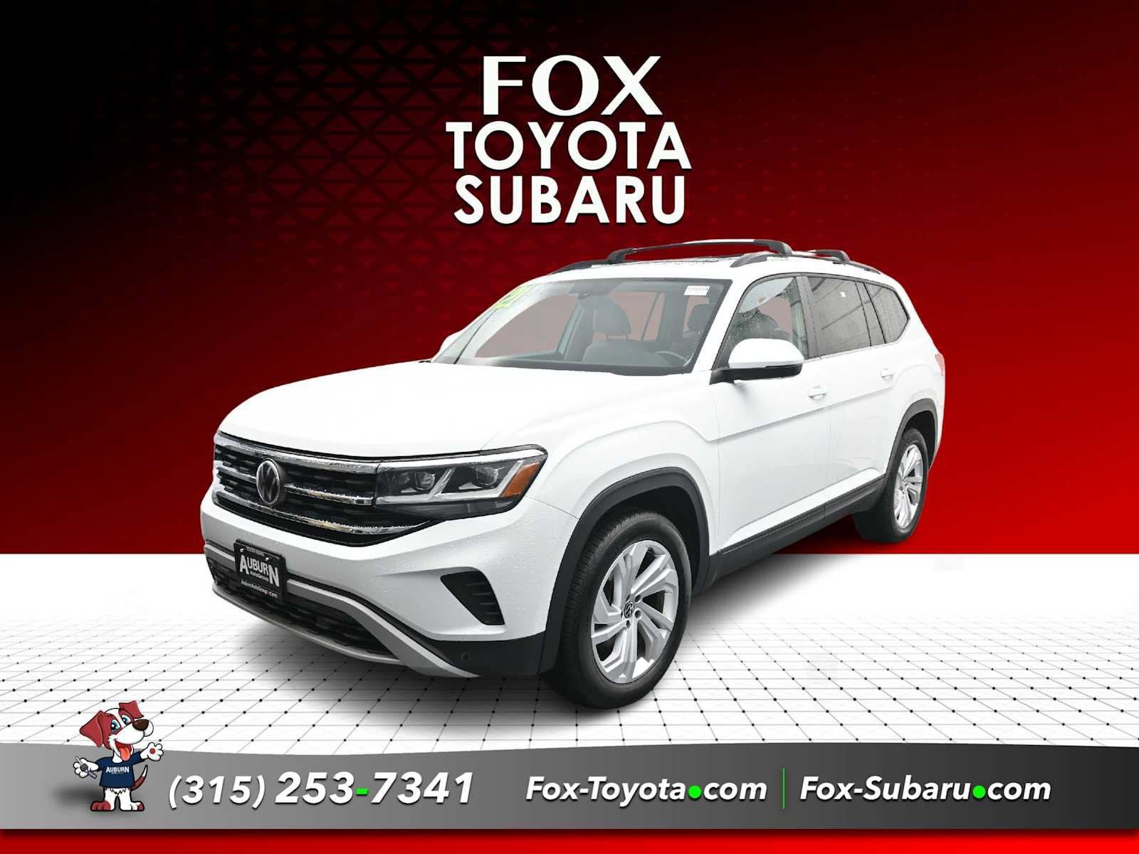 Used 2021 Volkswagen Atlas SE w/ Panoramic Sunroof Package AWD/4WD image 1