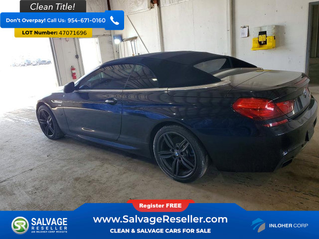Used 2012 BMW 650i xDrive Convertible AWD/4WD image 3