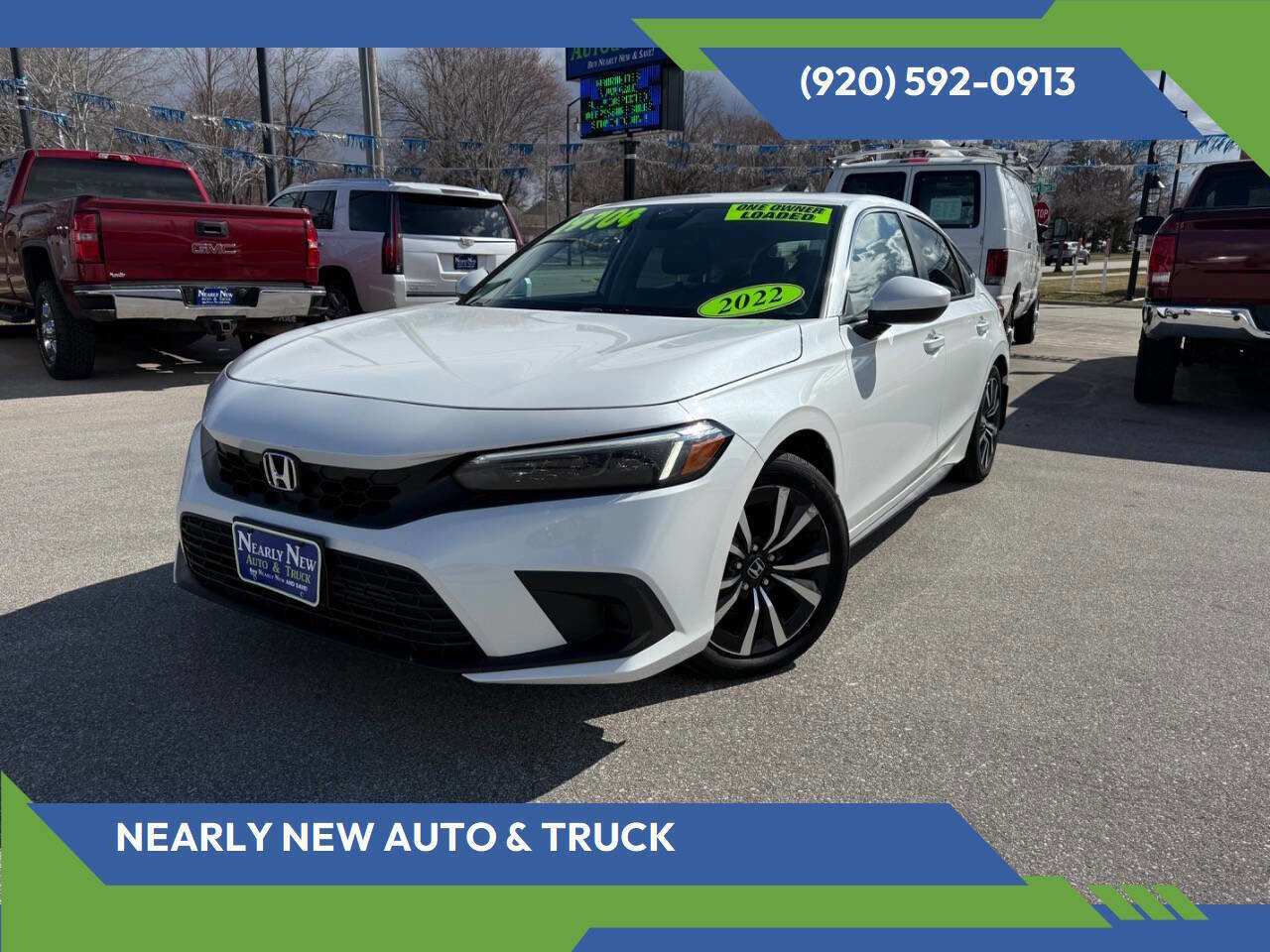 Used 2022 Honda Civic EX-L image 1