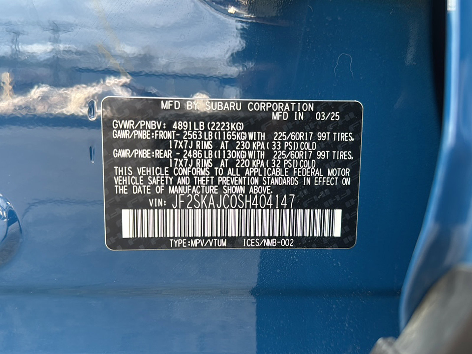 Used 2025 Subaru Forester Wilderness w/ Wilderness Package image 53