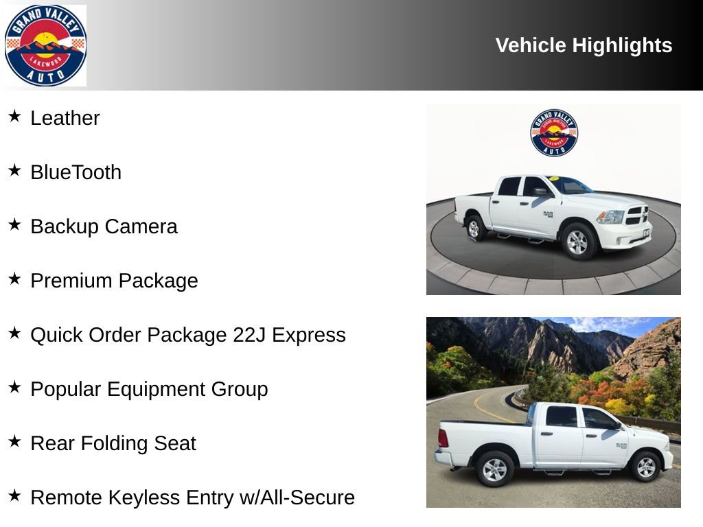 Used 2019 RAM 1500 Express image 2