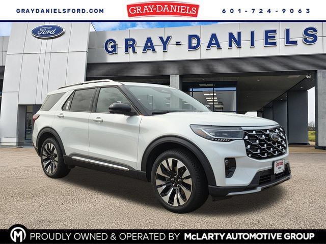 New 2026 Ford Explorer Platinum w/ LUX Leather Package